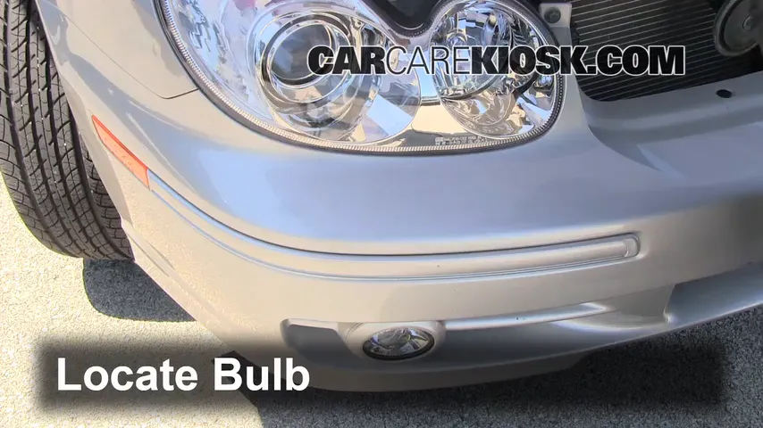 2004 Hyundai Sonata 2.4L 4 Cyl. Lights Fog Light (replace bulb)